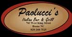 PAOLUCCI'S ITALIAN
BAR & GRILL